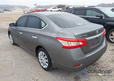 2015 Nissan Sentra S from USA, damaged, VIN 3N1AB7AP6FY358420